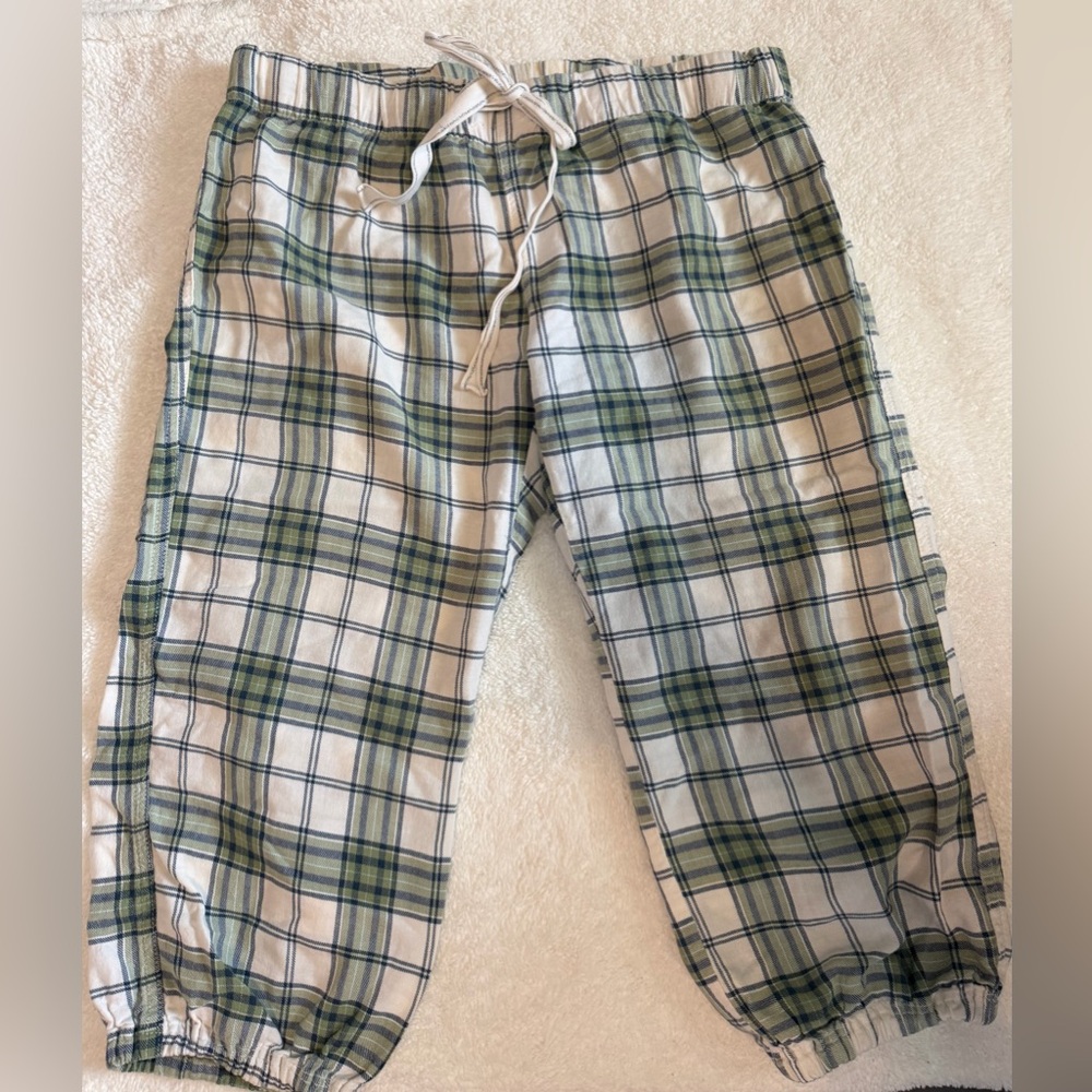 Aeropostale (juniors) Green Plaid Pajama Pants